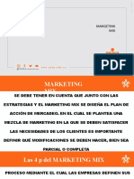 Marketing Mix y sus 4P