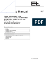 Operating Manual: en Tenter Guider Infeed KRS With Digital Controller DC 5501/5506 and Actuator KR 47../51../52../56.