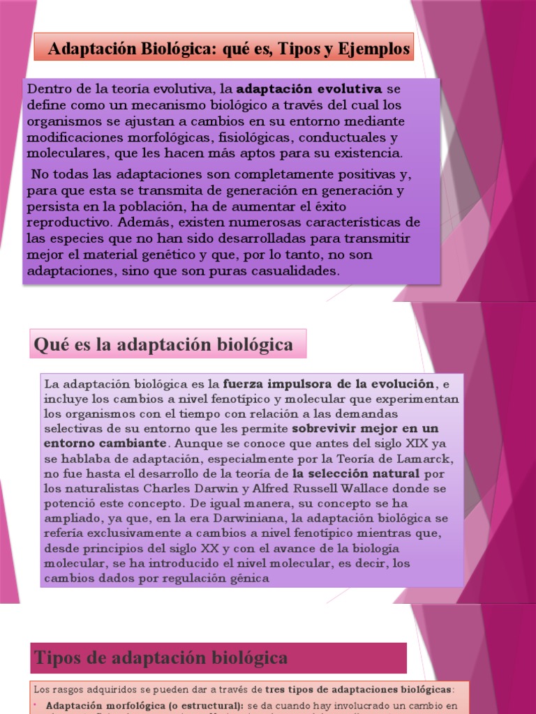 Adaptación Biológica y Cambio Climático | PDF | Adaptación | Cambio ...