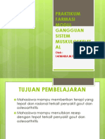 (B) Praktikum Farmasi Modul Gangguan Sistem Muskuloskeletal