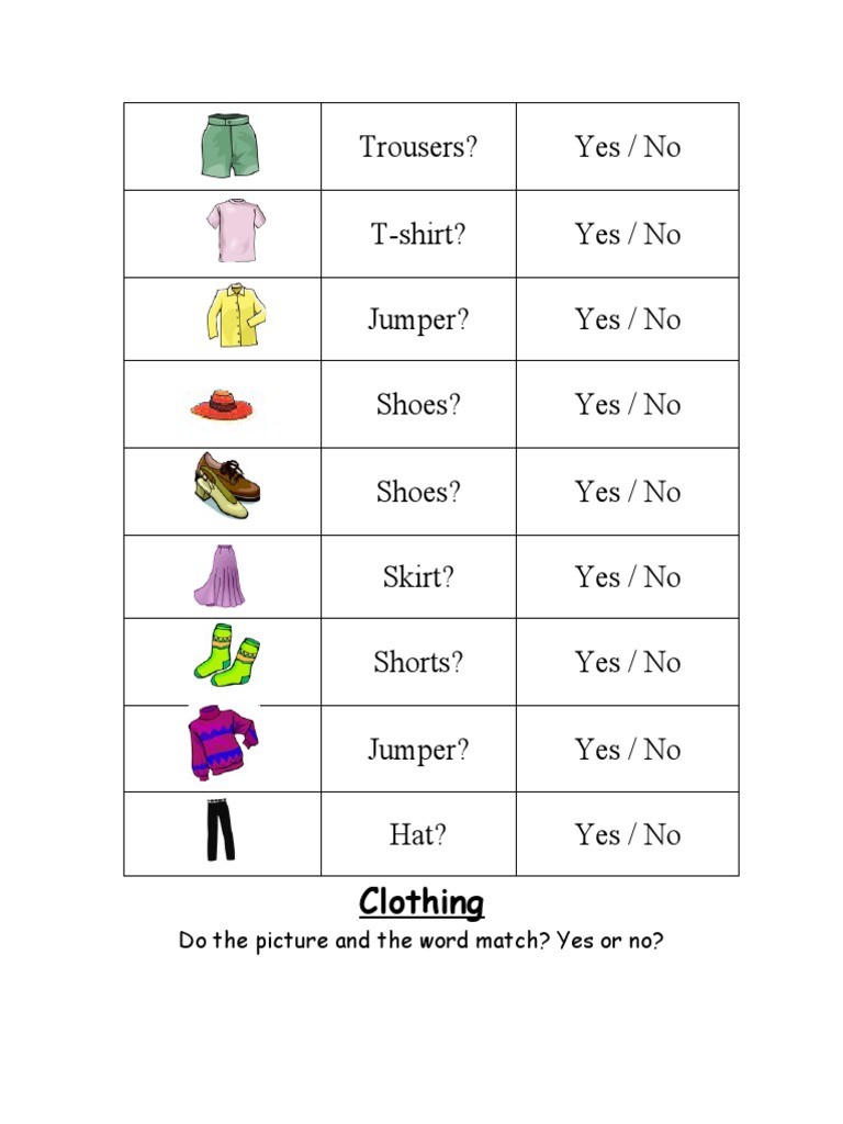 Clothing Worksheet Truefalse and Wordsearch Fun Activities Games Games ...