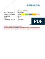 DIRHAM SAPUTRA-PENJASKES-Kelas XI-MIPA - Genap