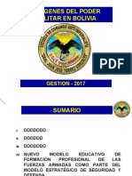 Origenes Del Poder Militar en Bolivia CAP 1 Y 2