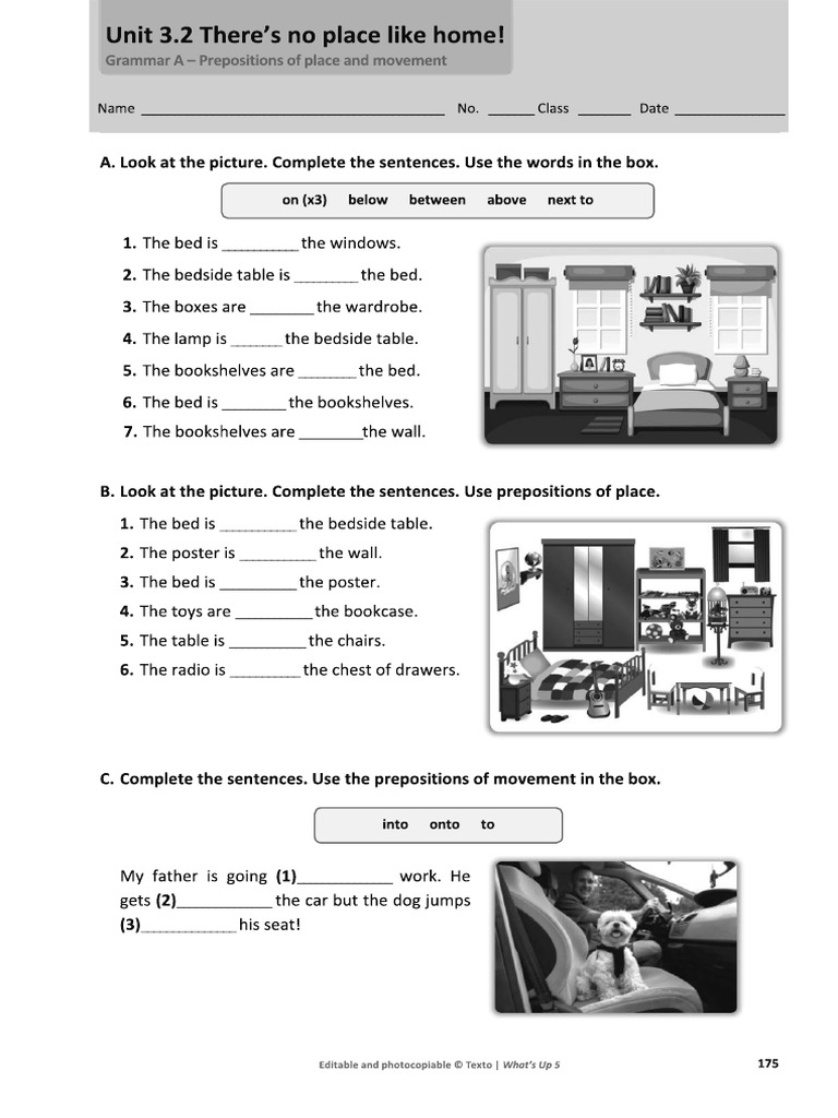 Grammar 2 Preposition House PDF