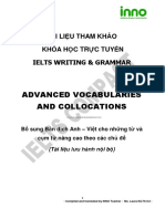 Advanced Vocabs and Collocations Compilation Translation