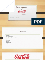 Ratio Analysis of Coca-Cola