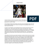 Cristiano Ronaldo, Pesepakbola Terkenal dari Portugal