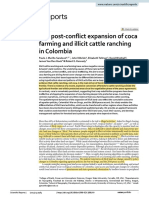 2023 Murillo Sandoval Et Al - The Post-Conflict Expansion of Coca Farming and Illicit Cattle Ranching in Colombia