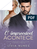 O Improvavel Acontece - Livro Un - Livia Nunes