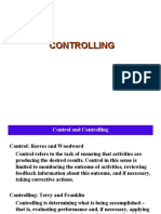 CONTROLLING PERFORMANCE