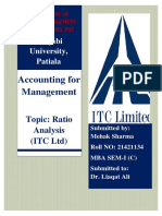 Accounting Ratios Analysis