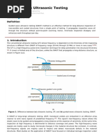 Guided Wave Ultrasonic Testing 3