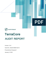 TerraCore AuditReport 010922