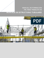 Manual PRL para Trabajos de Montaje de Estructuras Tubulares