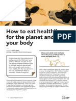 How to eat healthily for the planet and your body