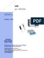 User Manual PIPETTES 3.0