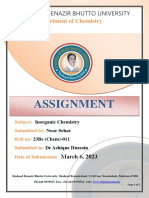 Inorganic Chemistry 01