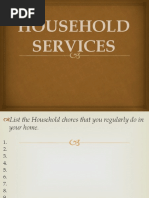 Household Services - First Topic - 7