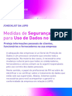 Checklist LGPD - Medidas de Seguranca para Uso de Dados No RH (MD)