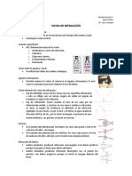 Vicios de refracción: causas, tipos y corrección