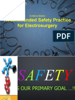 Recommended Safety Practice For Electrosurgery: Evidence Based