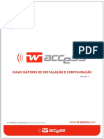 GUIAS RÁPIDOS DE INSTALAÇÃO E CONFIGURAÇÃO. Revisão 5 - PDF