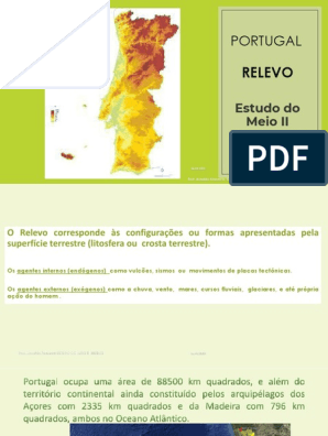 Geomorfologia - Portugal - RTP Ensina