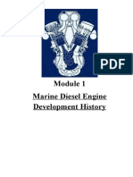 Marine Diesel Engine Development History