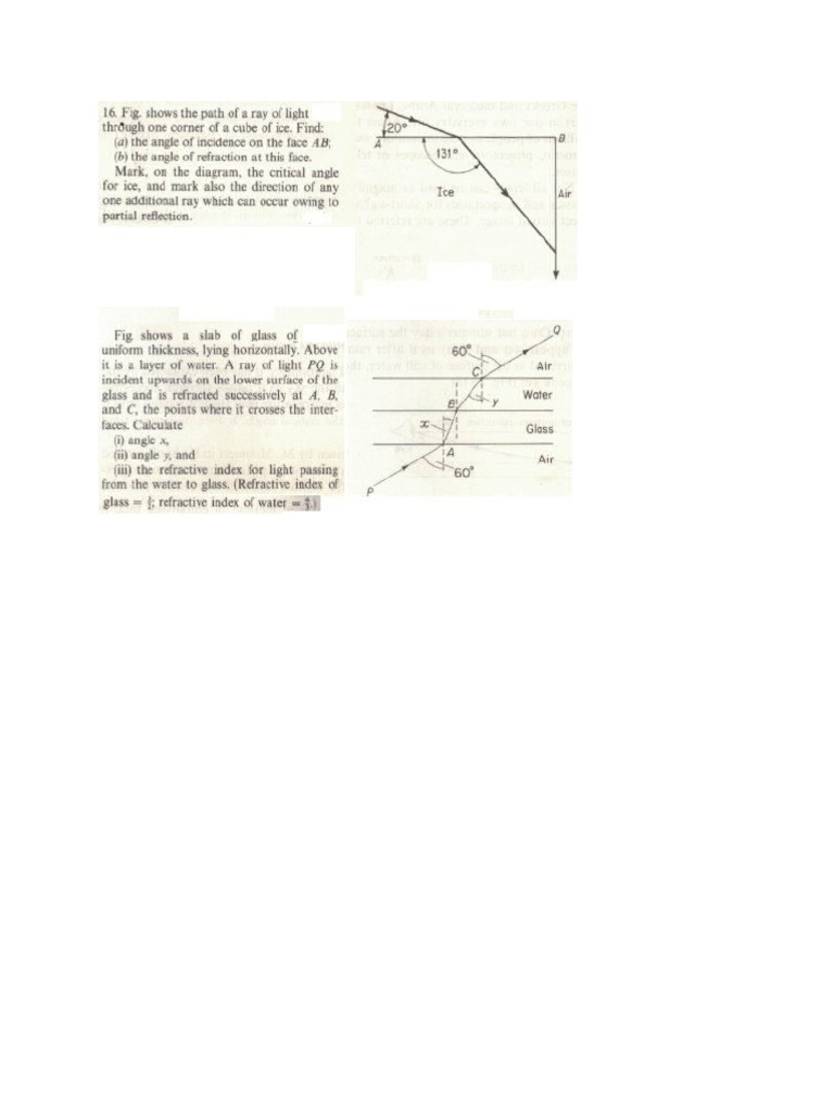 Snell Law Question PDF