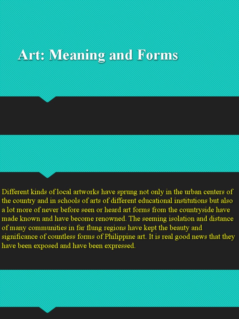 Contemporary Philippine Arts Week 5 | PDF | Contemporary Art | Genre