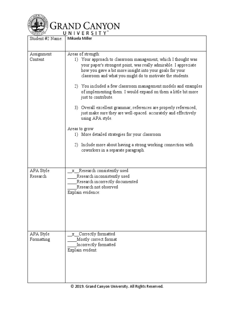 Peer Worksheet Person 2 | PDF