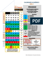 Tec-Av Calendario Acadmico 2023-1