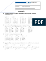 Avaliação Pneumatica e Hidraulica Aplicada