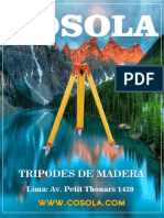 Tripode de Madera