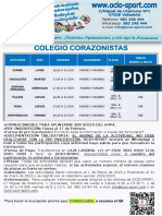 Actividades Deportivas Padres AMPA Corazonistas Valladolid Curso 22-23