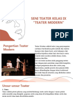 TEATER MODERN