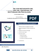 1º REUNIÓN ESTUDIANTES DOCTORADO EN PSICOLOGÍA.. Curso 2022-2023pptx