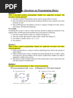 Interview Questions On Programming Basics