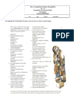 Ficha de exercícios sobre O Auto da Barca do Inferno