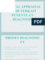 9 - Critical Appraisal Pada Studi Terkait Penentuan Diagnosis