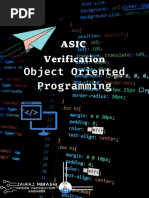 ASIC Verification - Object Oriented Programming