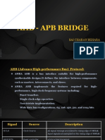 AHB-APB Bridge Architecture and Protocol Overview