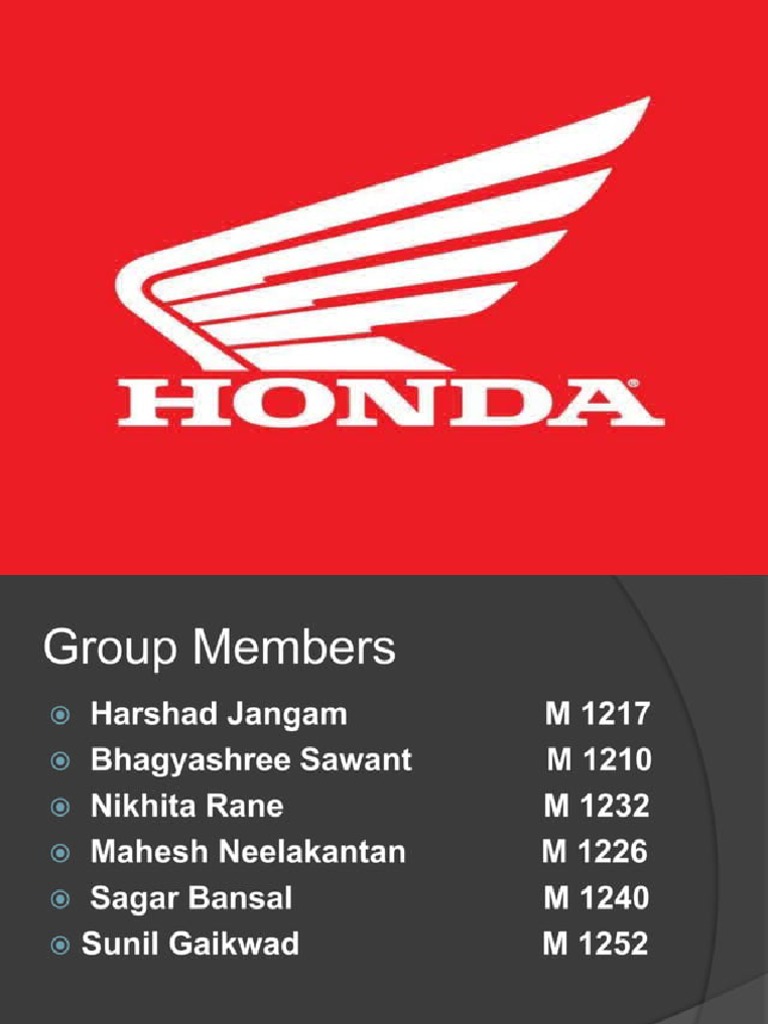 Honda PDF | PDF