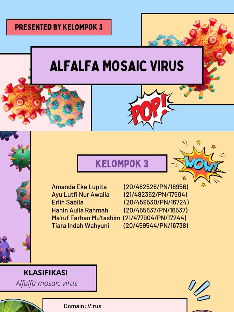 Alfalfa Mosaic Virus - Kelompok 3 | PDF