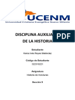 Diciplinas Auxiliares Ucenm.