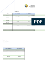 4th Quarter Examination Schedule and Pointers