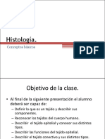 Tejidos básicos histología