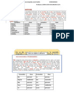 Tarea Del Martes - Horario