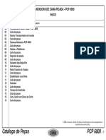 Catálogo PCP 6000 (Plantadora de cana)