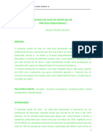 Estudo de Caso Praticas Pedagógicas I Jana